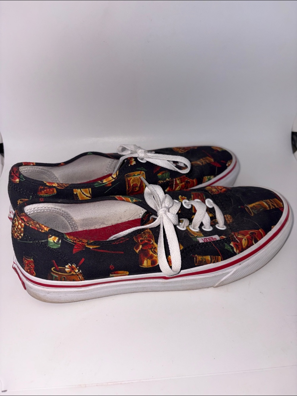 VANS Tiki Tiki Mug Shoes Sneakers Size 8 - Picture 4 of 6